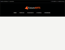 Tablet Screenshot of futurearts.gr